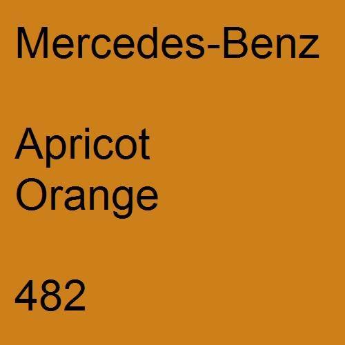 Mercedes-Benz, Apricot Orange, 482.